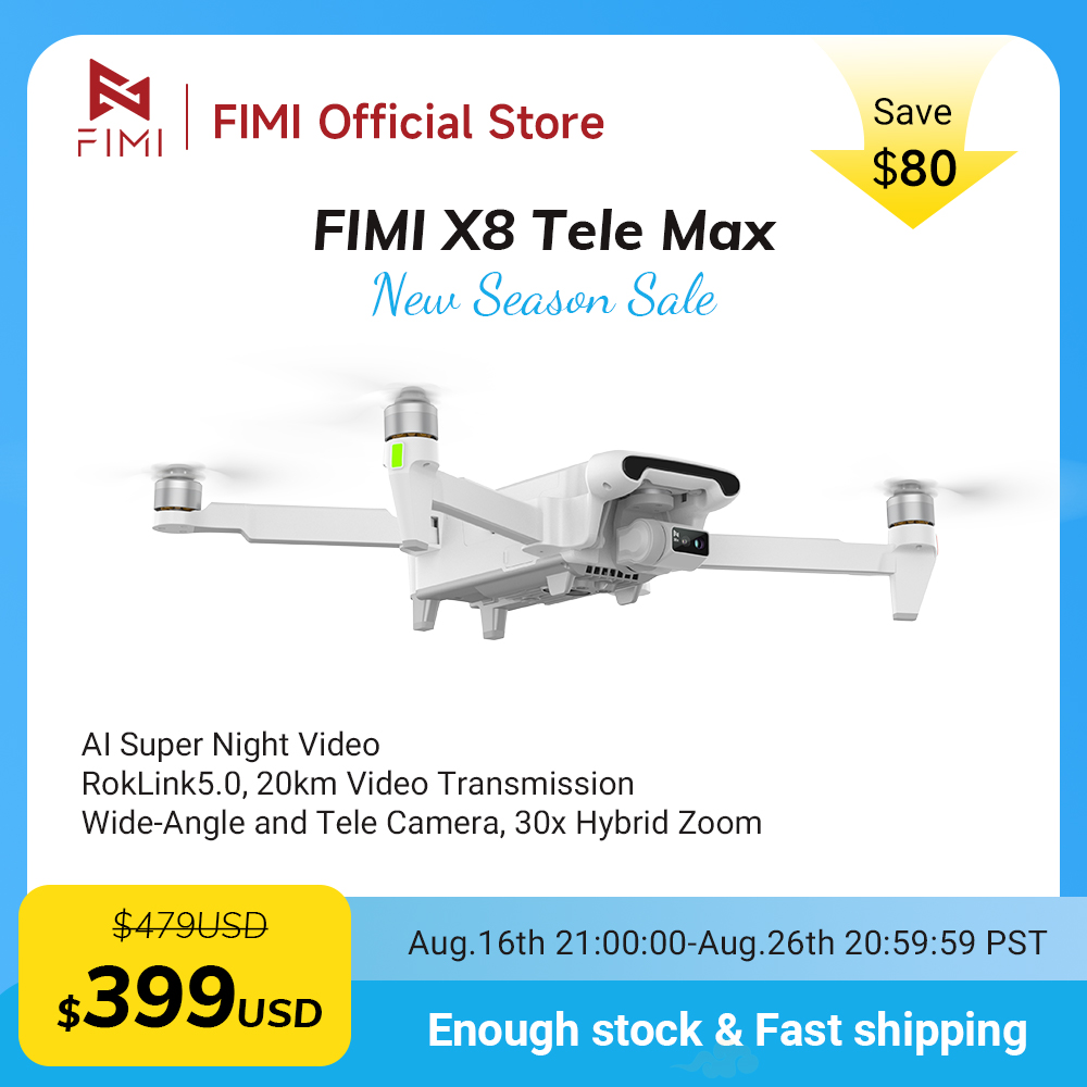 Drone Thermal Imaging - FIMI X8 Tele Max Nuovo Drone