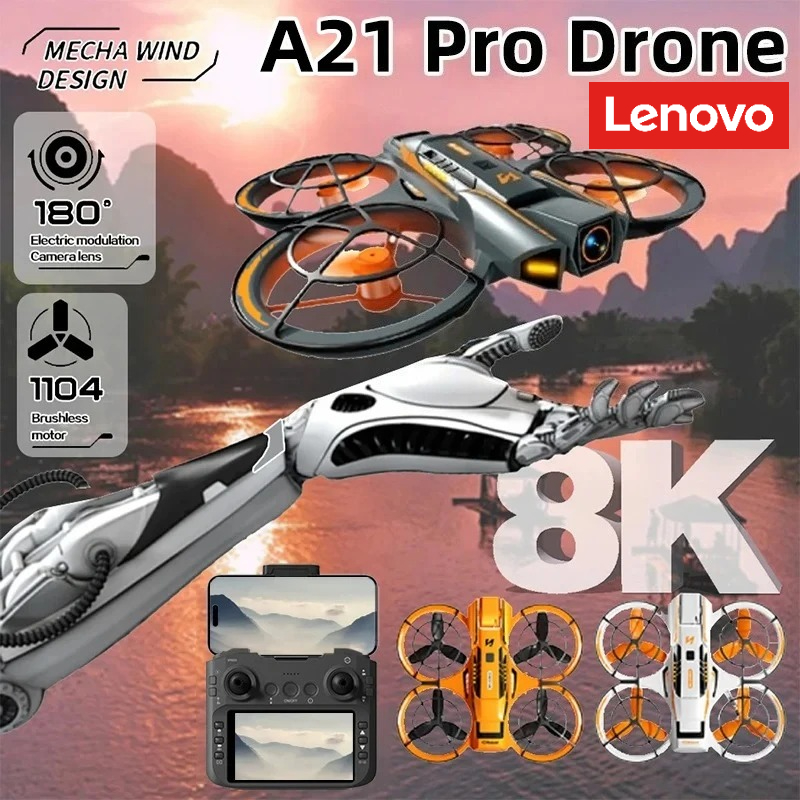 Drone Photogrammetry - Drone Lenovo A21 Pro 4K Professionale