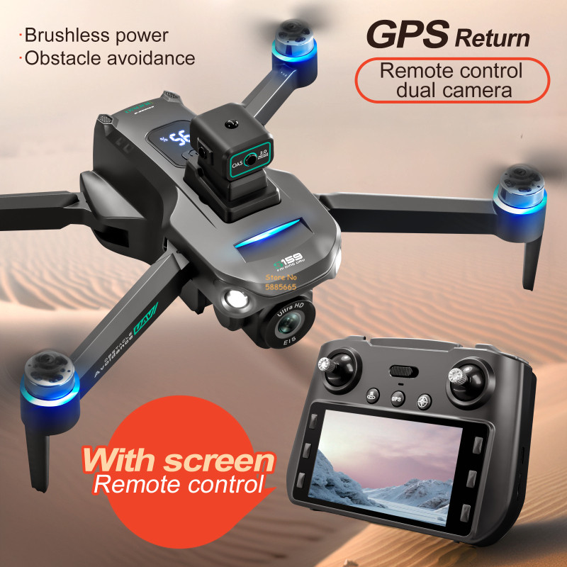 Drone Lidar - 8K Doppia Fotocamera 5G WIFI FPV