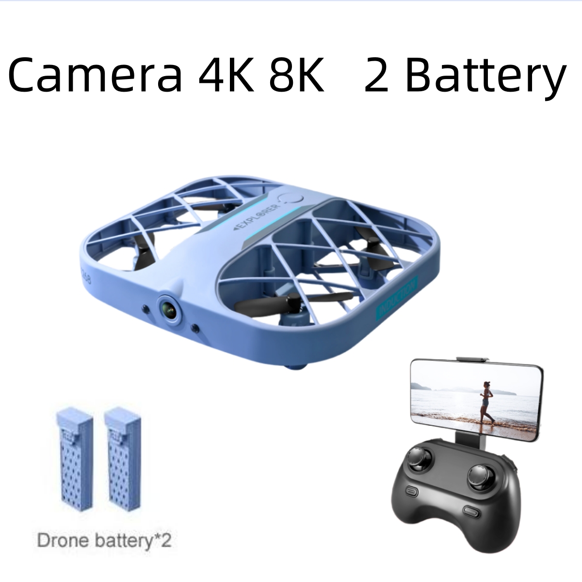 Drone Lidar - Drone RC JJRC H107 FPV con