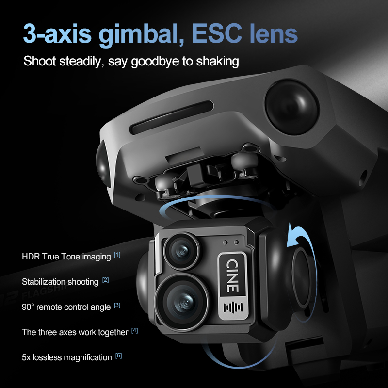 Drone RC con Gimbal a 3 Assi 8 - Drone Mapping recensione e prezzo