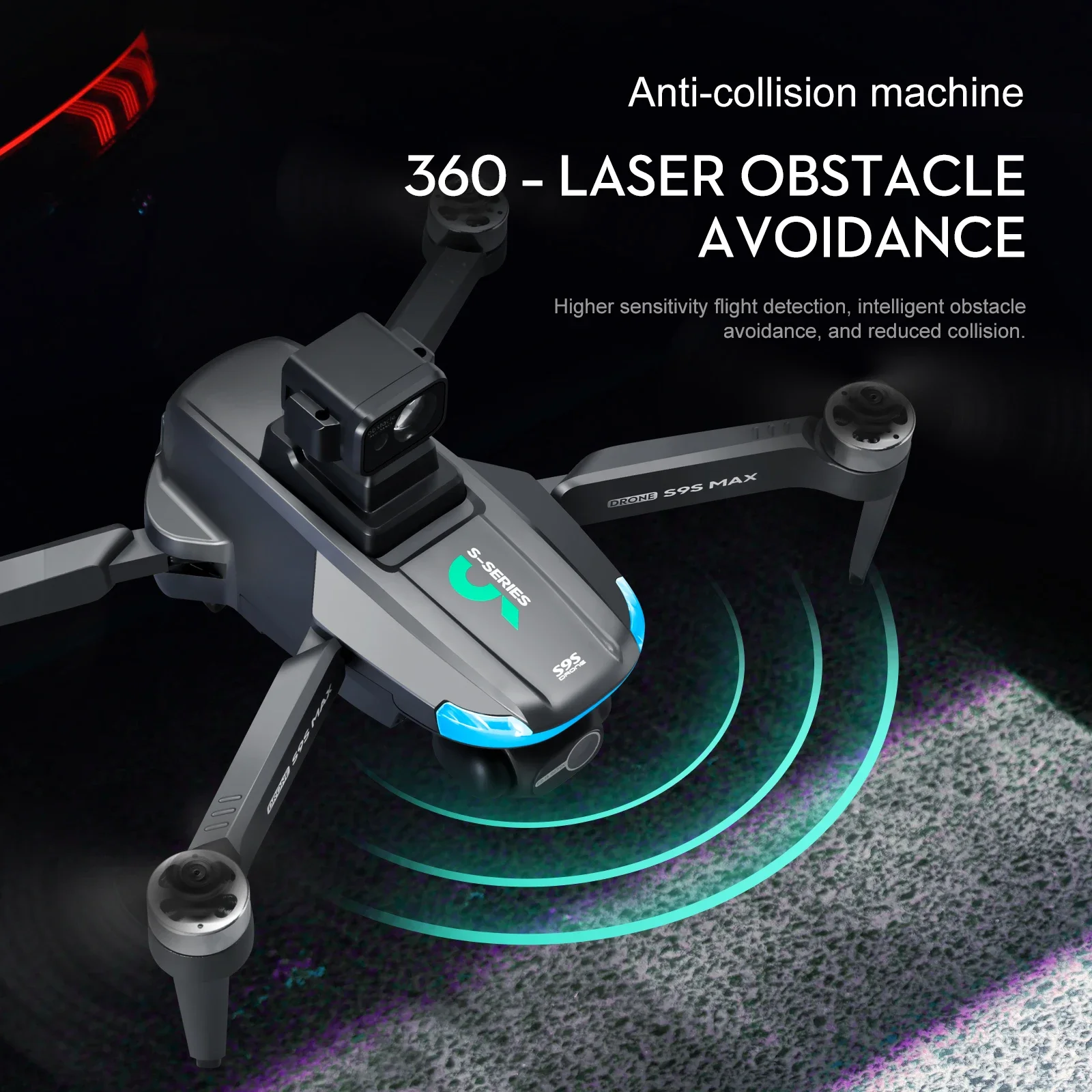 NUOVO S9S MAX MINI Drone 4K 2  - Drone Mapping recensione e prezzo
