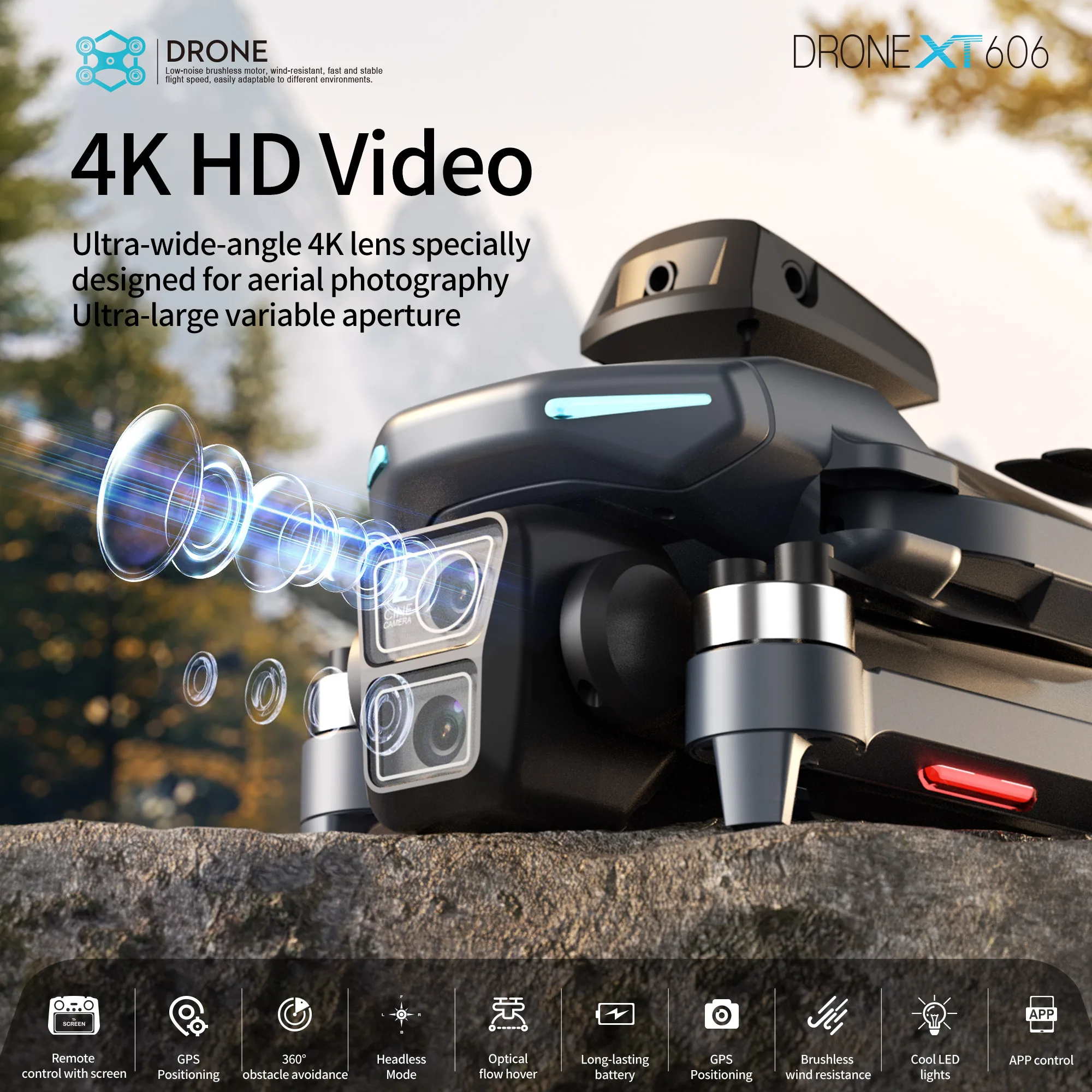 Drone GPS Lenovo XT606 MAX con - Drone Photogrammetry recensione e prezzo