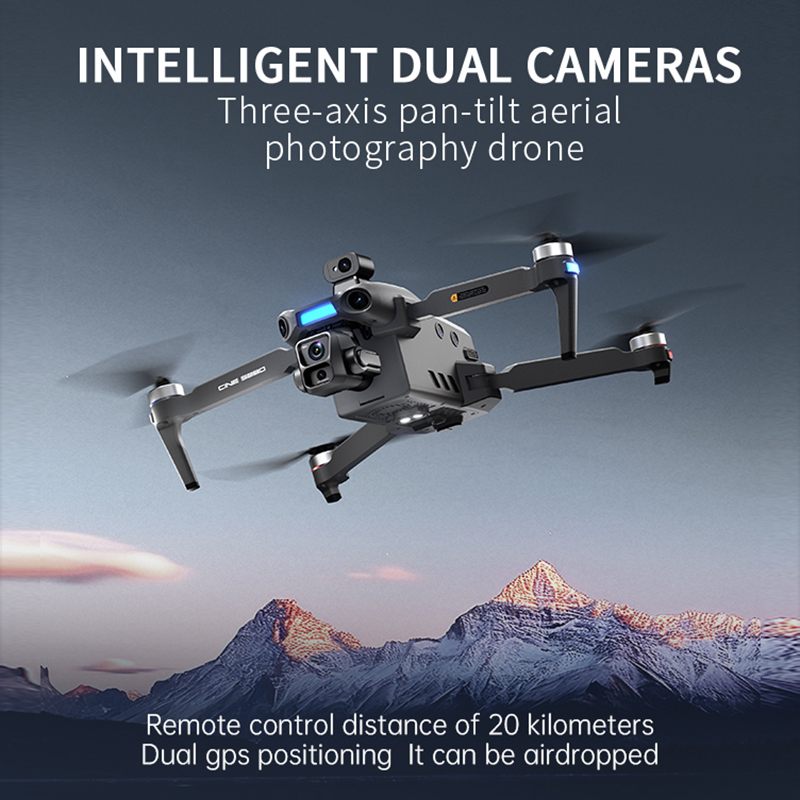 Nuovo Drone 2026 con Doppia Fo - Drone Mapping recensione e prezzo