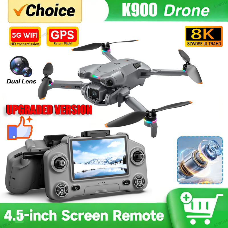 Nuovo Drone GPS K900 MAX con T - Drone Photogrammetry recensione e prezzo