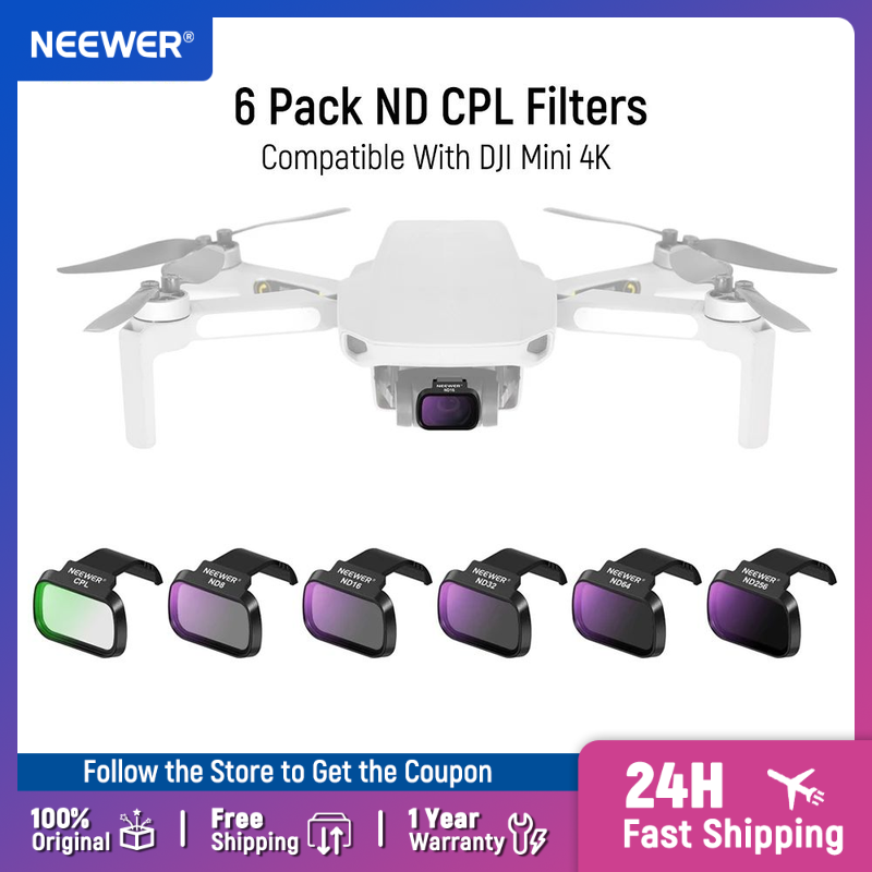 NEEWER Set di 6 Filtri ND CPL  - Drone Ndvi recensione e prezzo